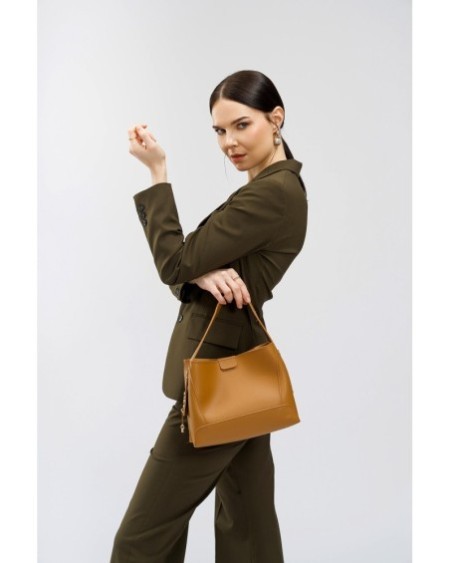 Bolso de hombro Dorina Mostaza 925 Lucky Bees 671LKB1506