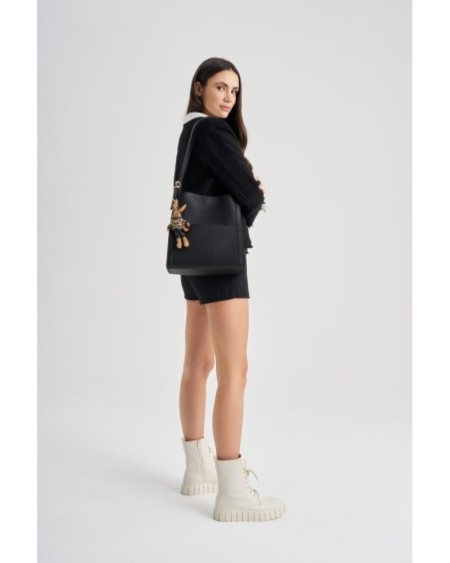 Bolsa de mano Dunia Negro 352 Lucky Bees 671LKB1508